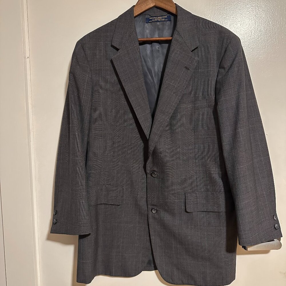 Vintage Brooks Brothers ‘Makers’ Blazer | Made in USA | 1980s–1990s | 40L Wool B
